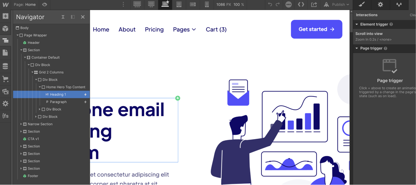 Animations - Techpool X Webflow Template