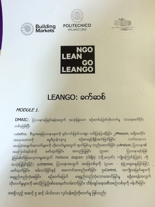 leango project myanmar