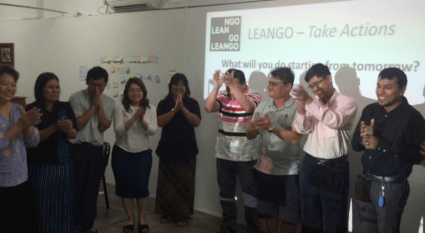 training lean thinking yangon