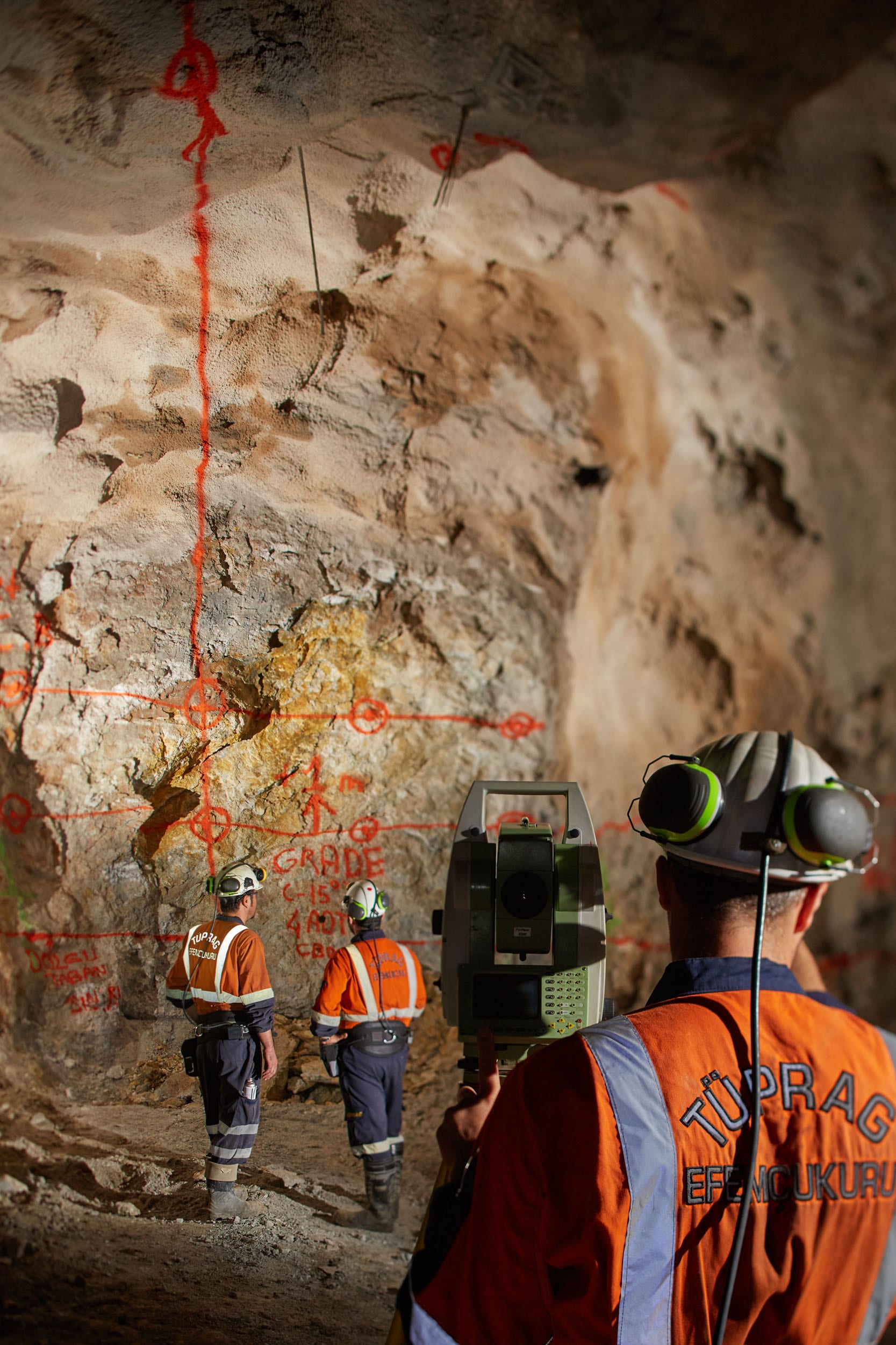 lean work at Tuprag gold mine in Turkey