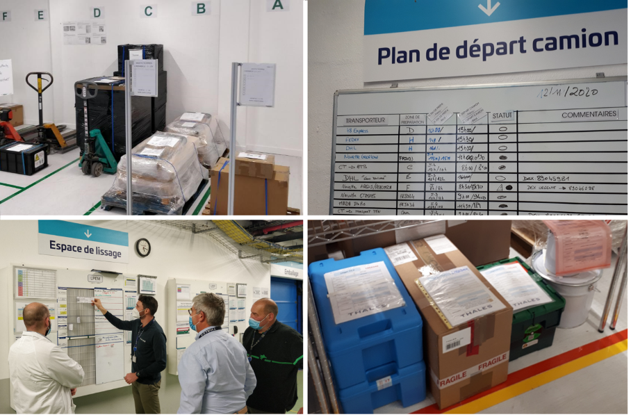 Lean improvements in the logistics department of Thales LAS