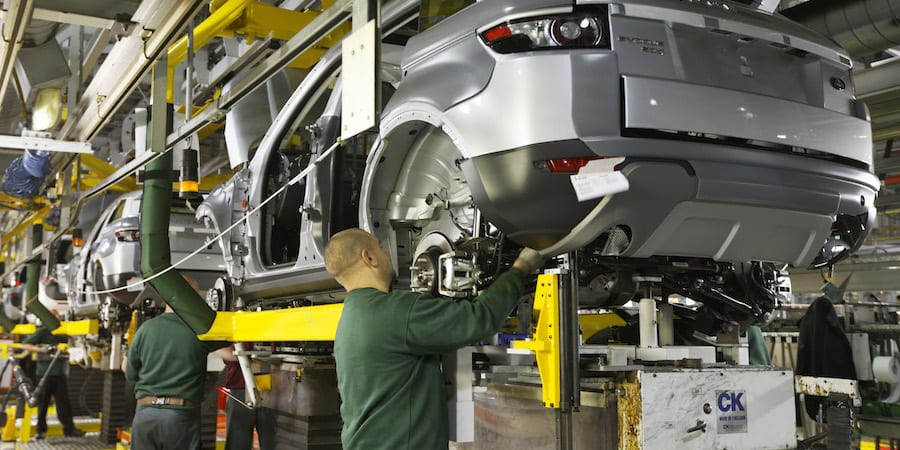 lean manufacturing case study jaguar