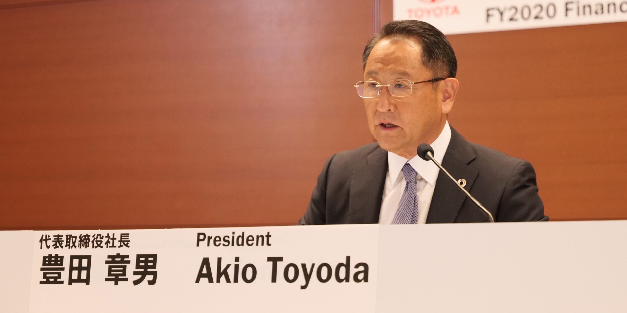 Keep calm and manage stably: Akio Toyoda on crises