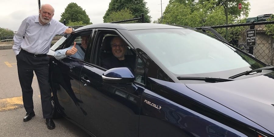 Jim Womack drives the Toyota Mirai and talks lean and green