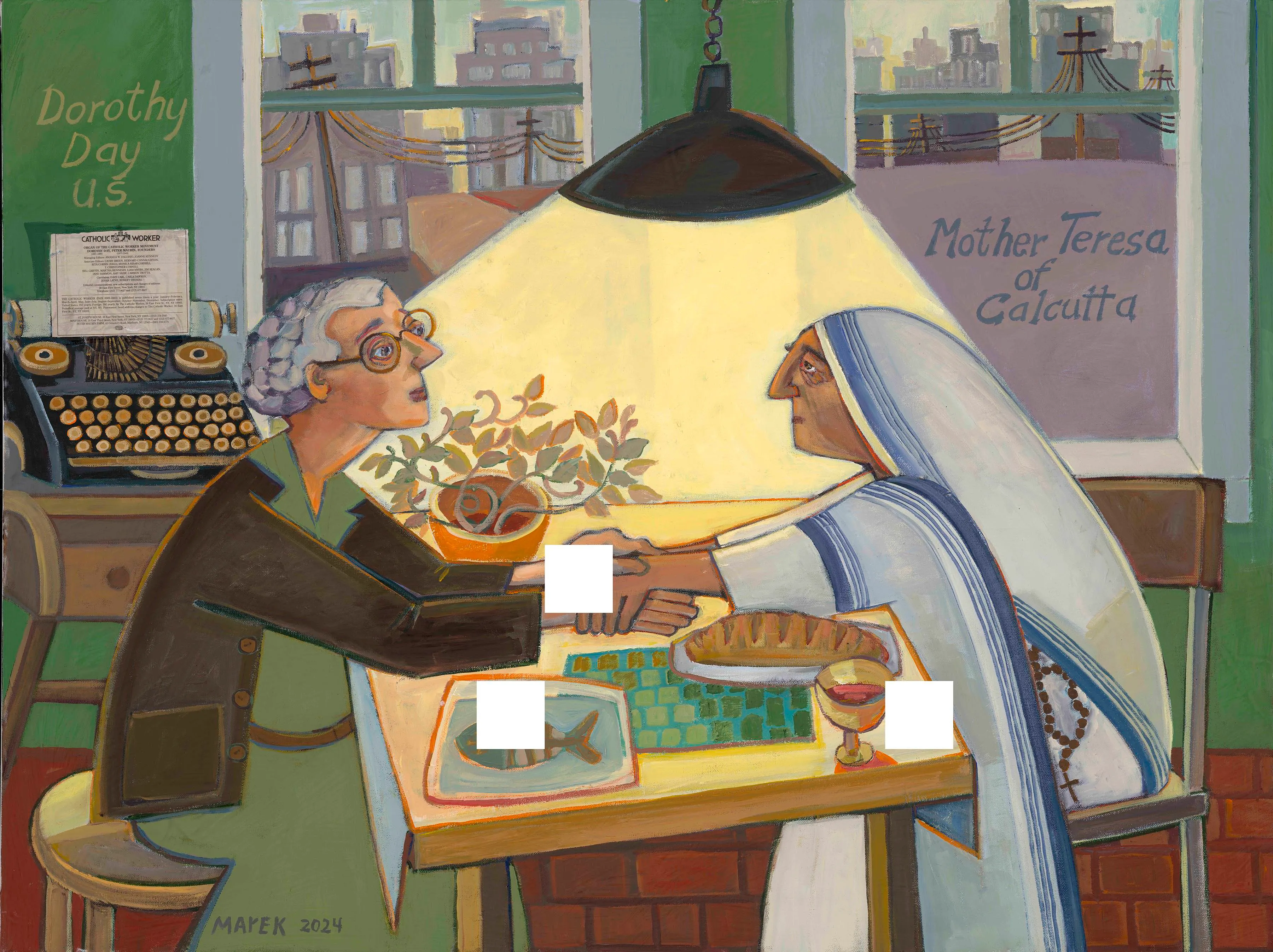 Saint Mother Teresa, Albania/Calcutta India, 20th Century  Servant of God Dorothy Day, U.S.