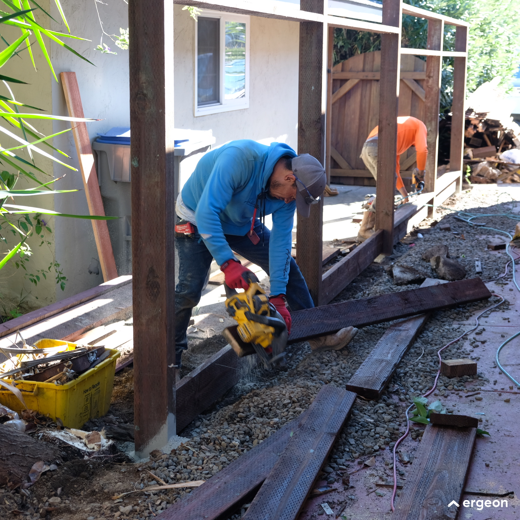 Fence installation mid-article image for austin