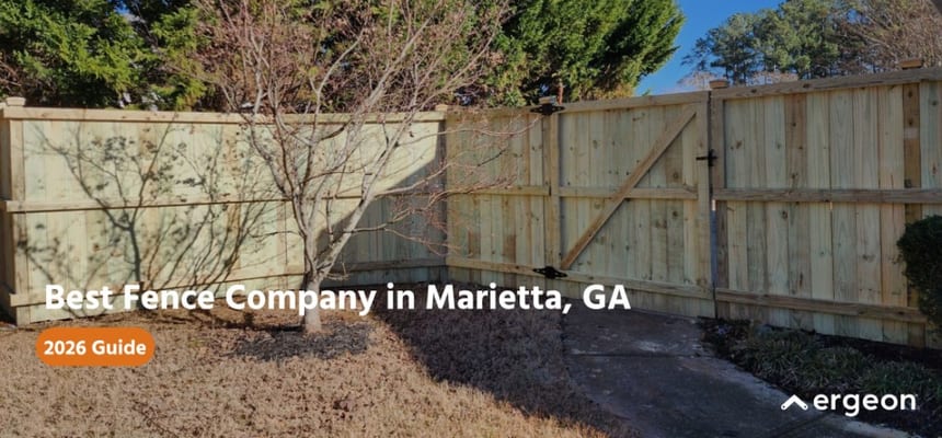 Best Fence Company in Marietta for Cobb County Clay-Hill Privacy Fences