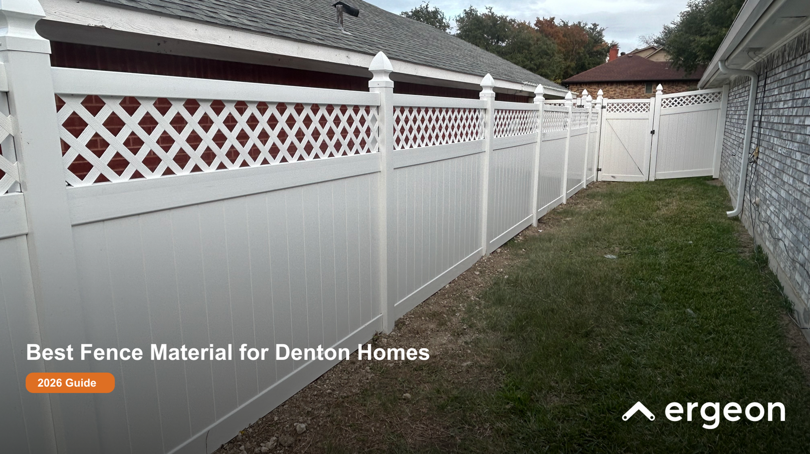 Best Fence Material for Denton Homes