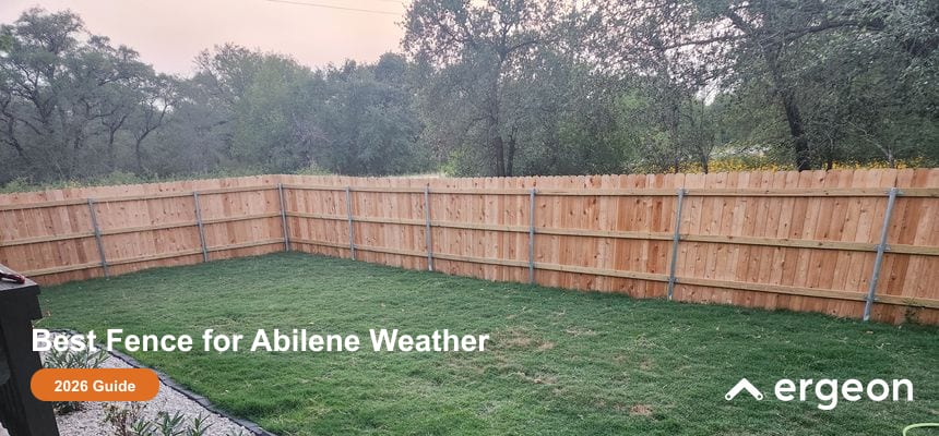 Best Fence for Abilene Weather