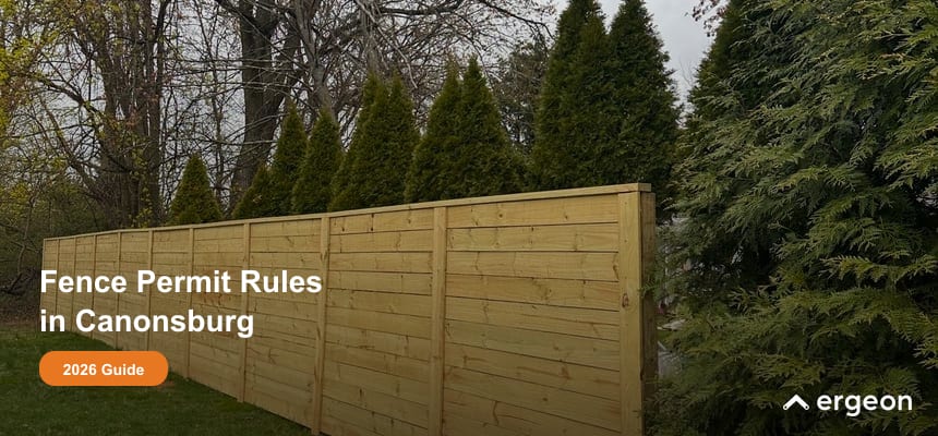 Fence Permit Rules in Canonsburg