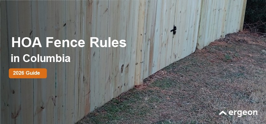 HOA Fence Rules in Columbia