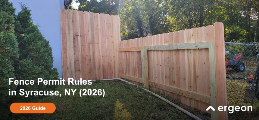 Fence Permit Rules in Syracuse, NY