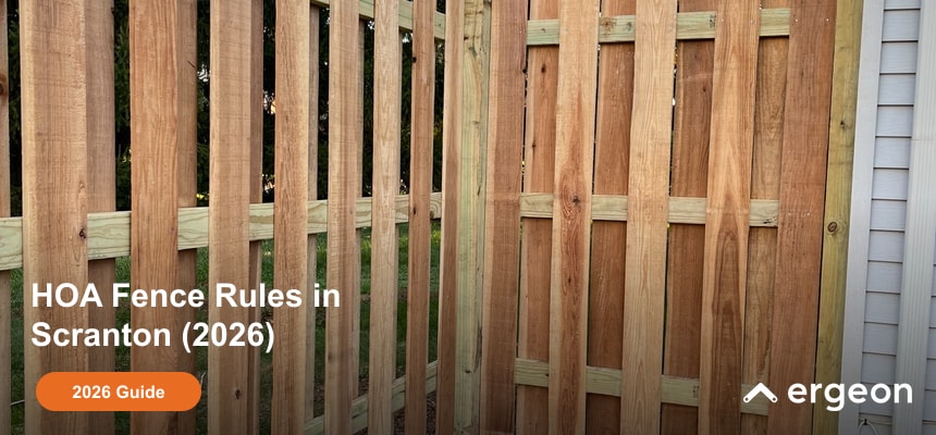 HOA Fence Rules in Scranton