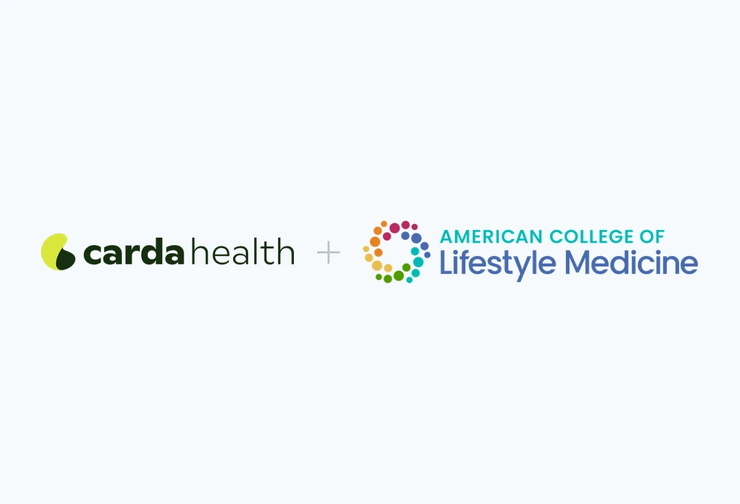 Carda Health and the American College of Lifestyle Medicine Partner to Advance Lifestyle Medicine and Chronic Disease Care