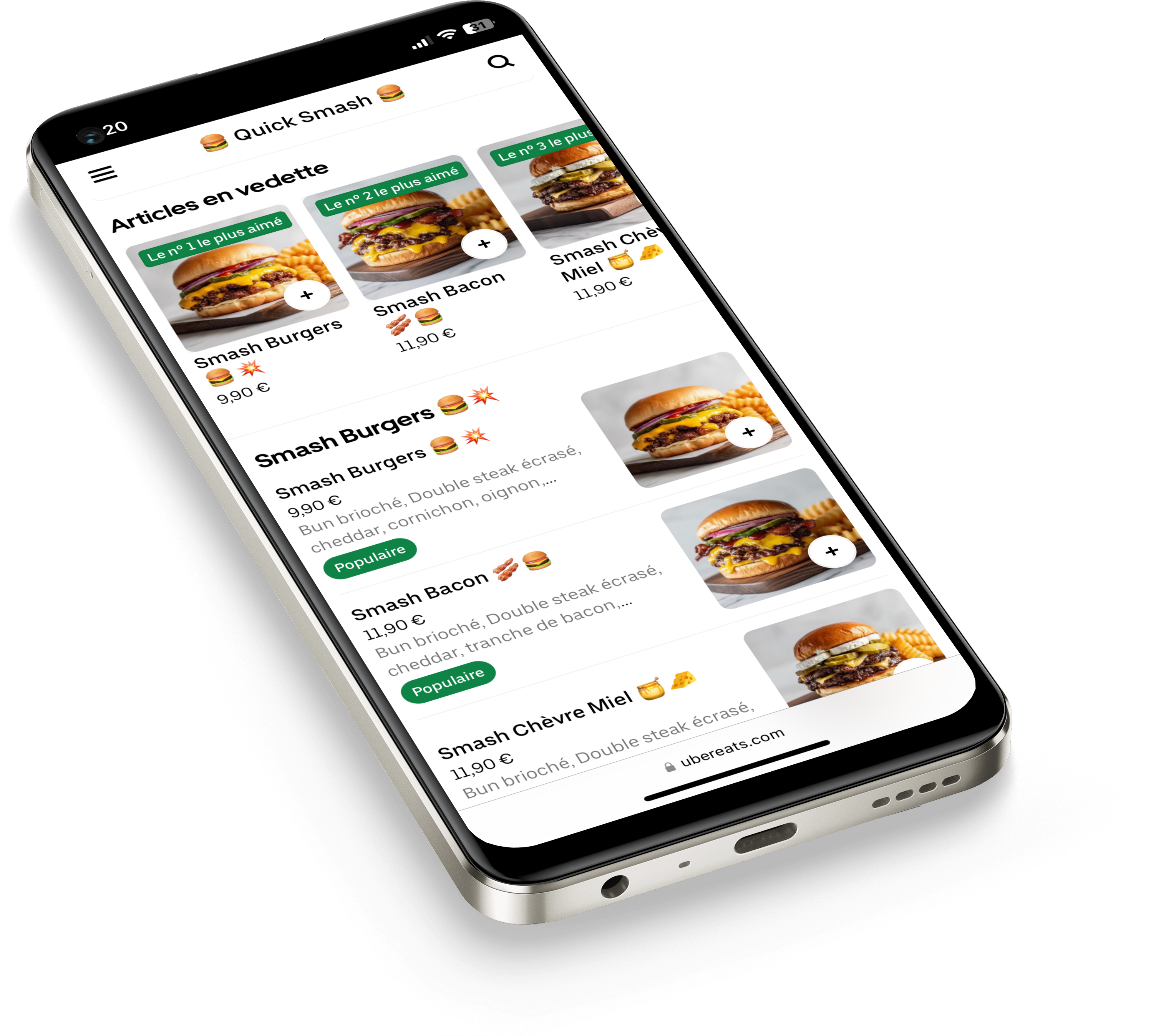 iPhone mockup