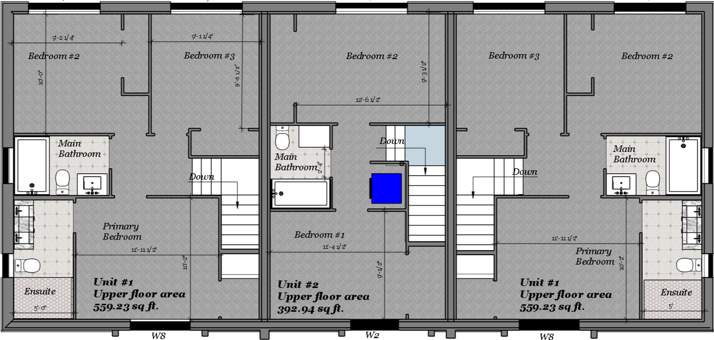 upper floor plans