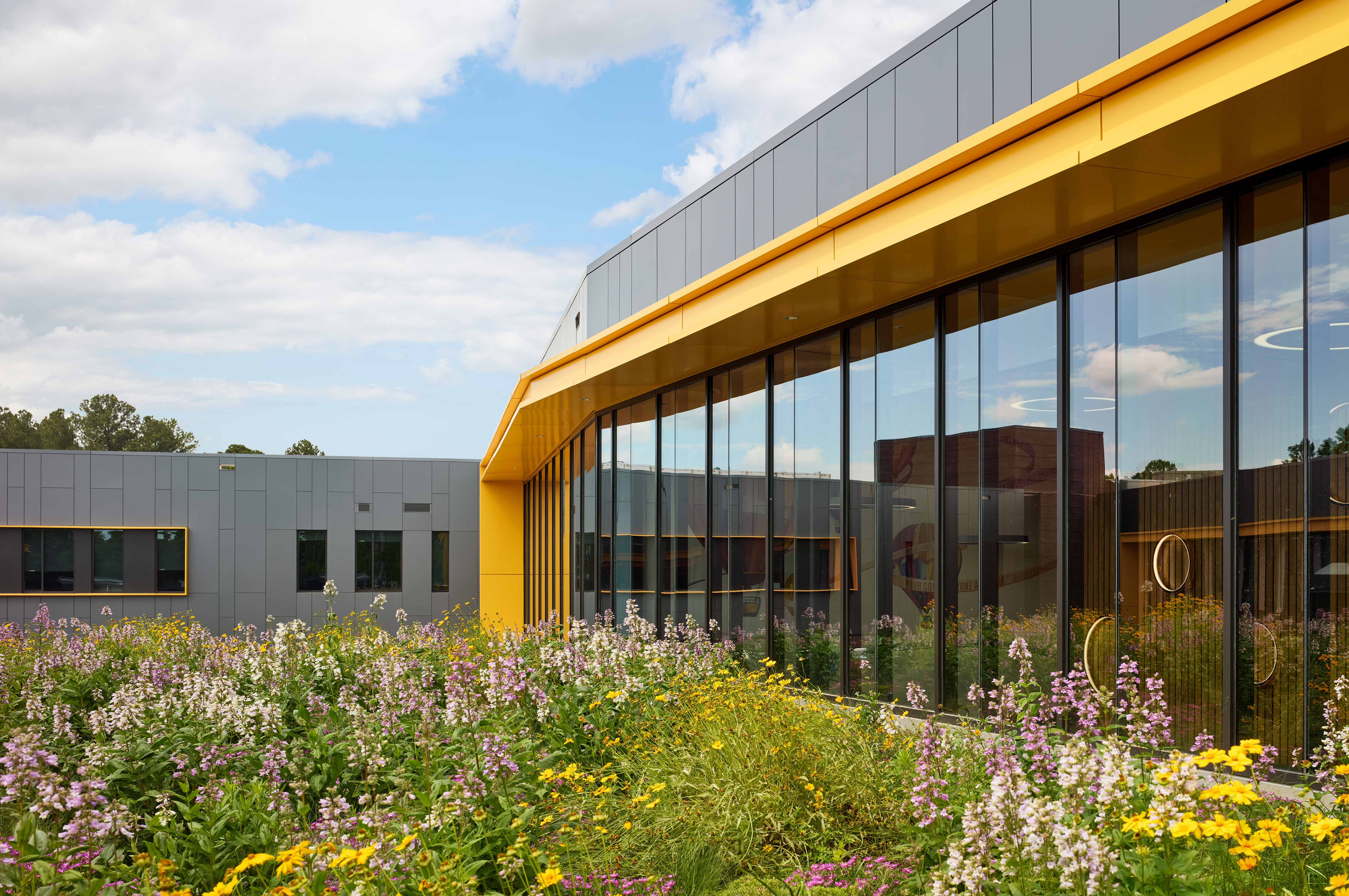 Green Roof Project - Living Roofs, Inc. - Murray Massenburg Elementary - Durham, NC