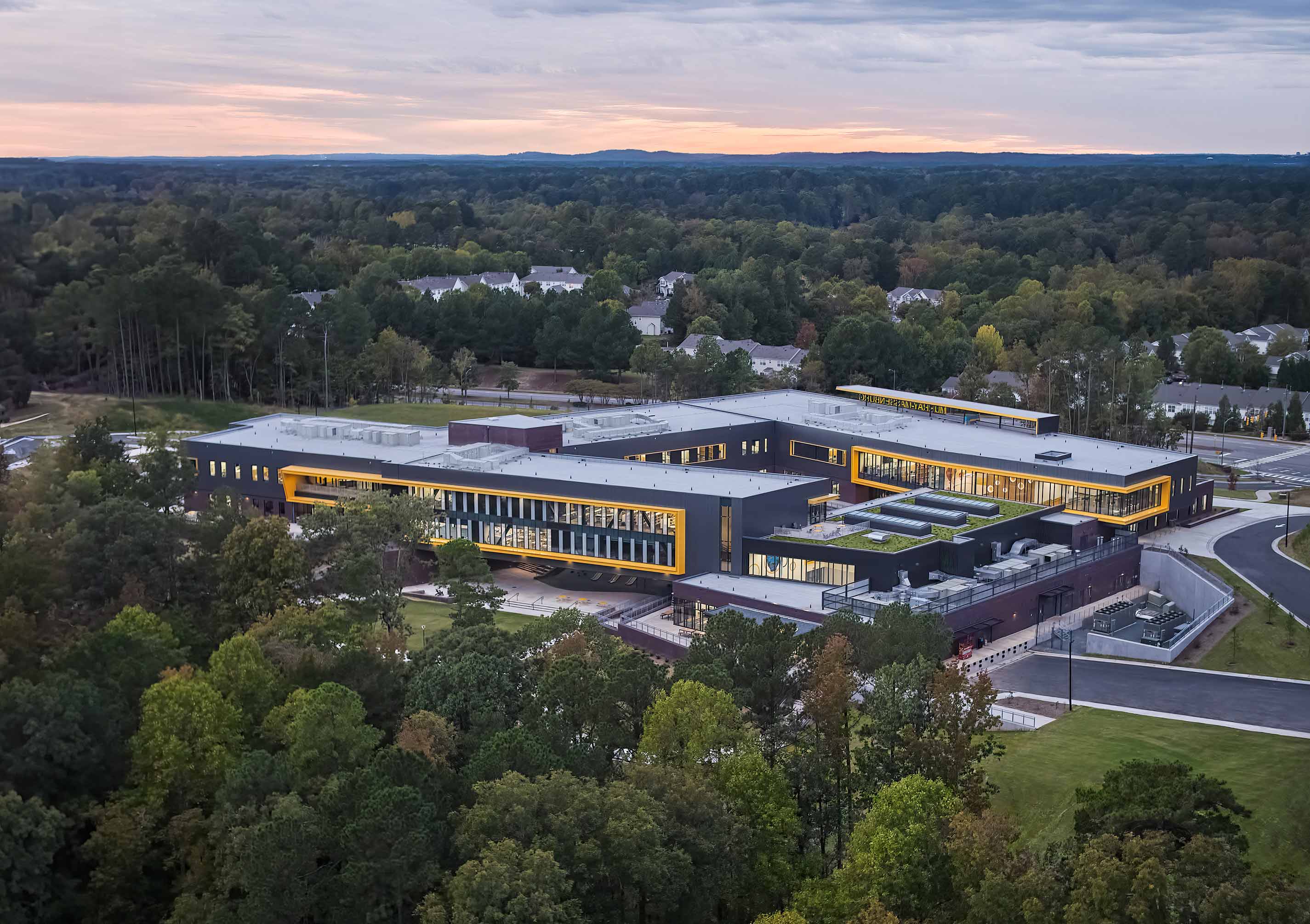 Green Roof Project - Living Roofs, Inc. - Murray Massenburg Elementary - Durham, NC