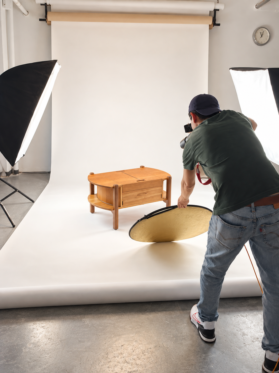 Détail d’une chaise en bois du projet EEAM