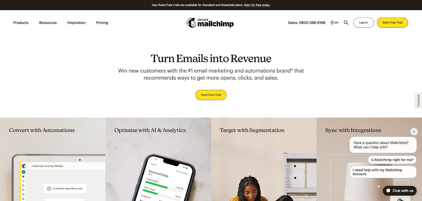 Webflow Mailchimp integration