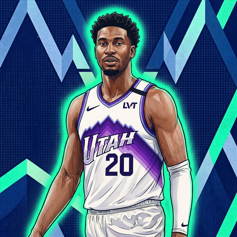 A player profile photo