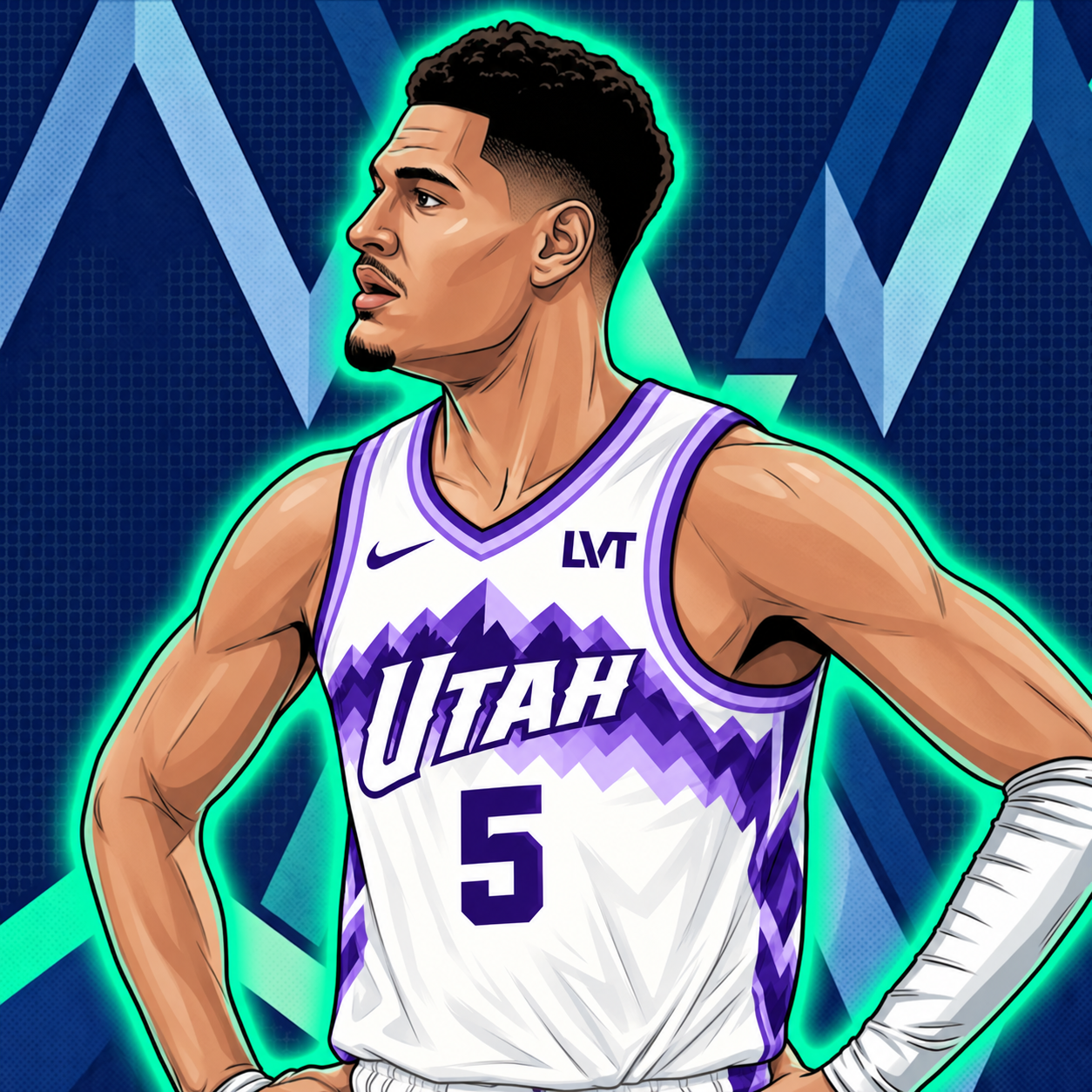 A player profile photo