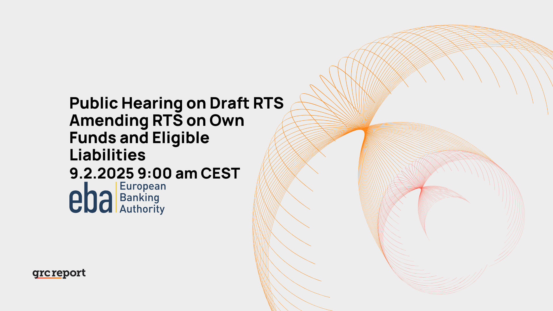 Public Hearing on Draft RTS Amending RTS on Own Funds and Eligible Liabilities