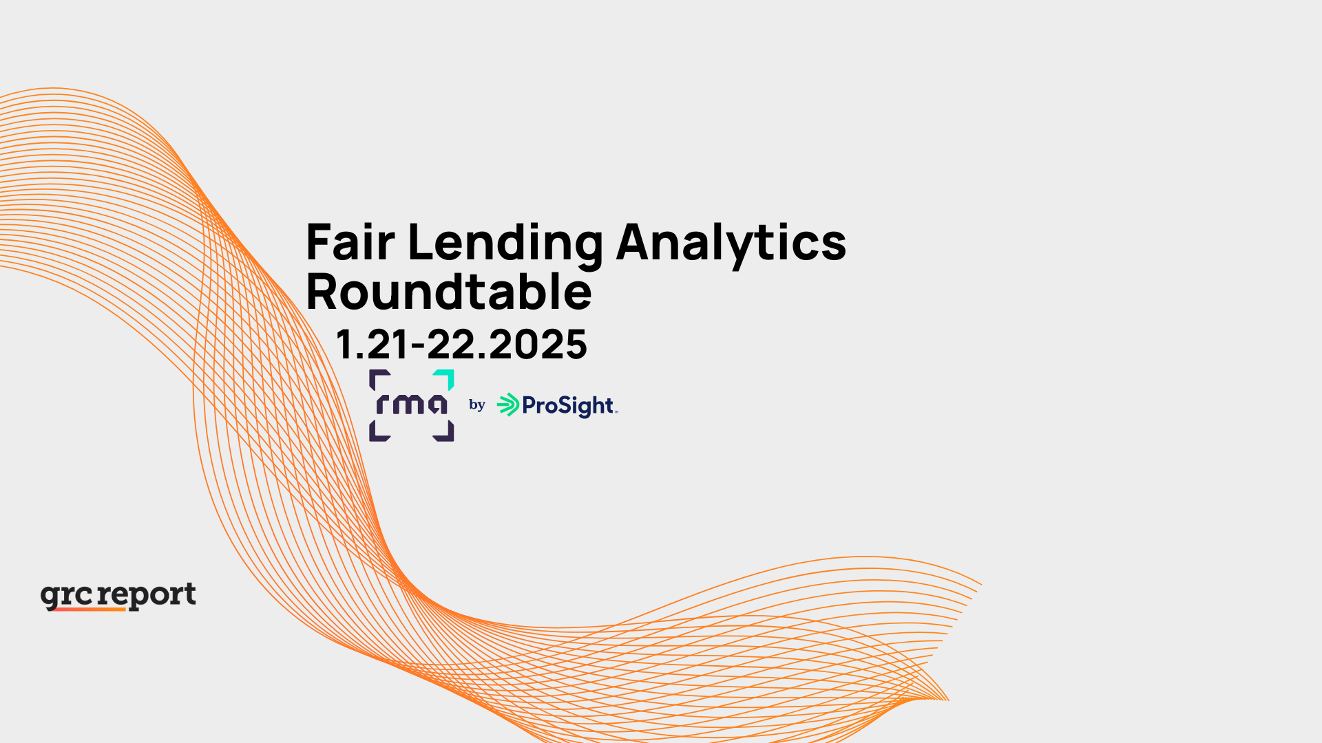Fair Lending Analytics Roundtable