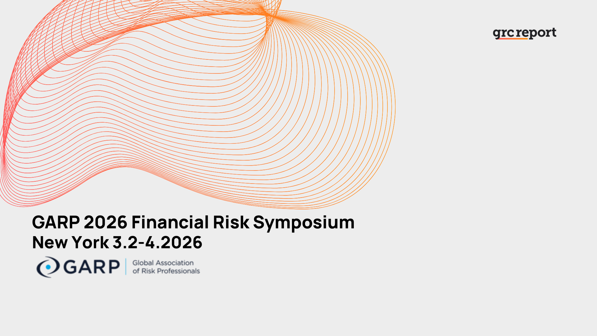 GARP 2026 Financial Risk Symposium