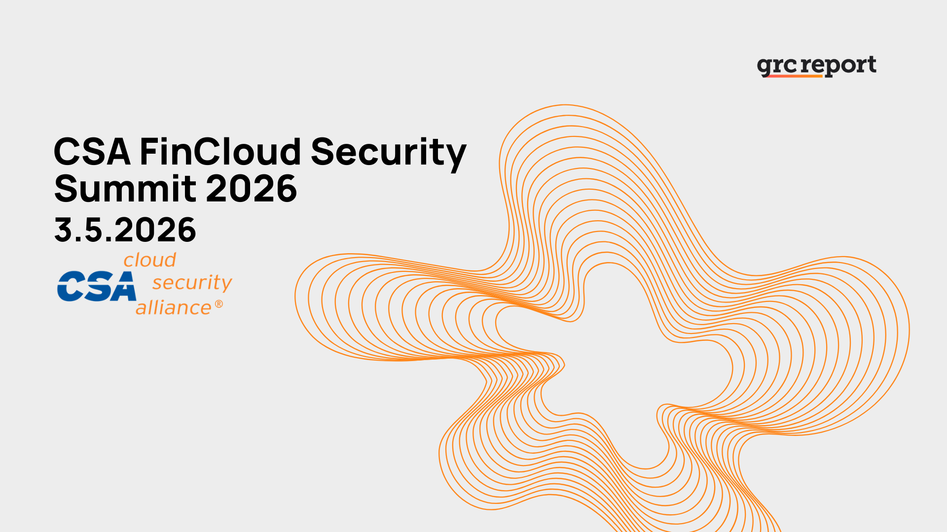 CSA FinCloud Security Summit 2026
