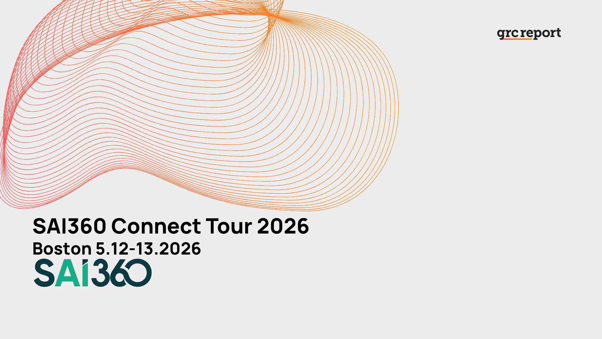 SAI360 Connect Tour 2026 - Boston