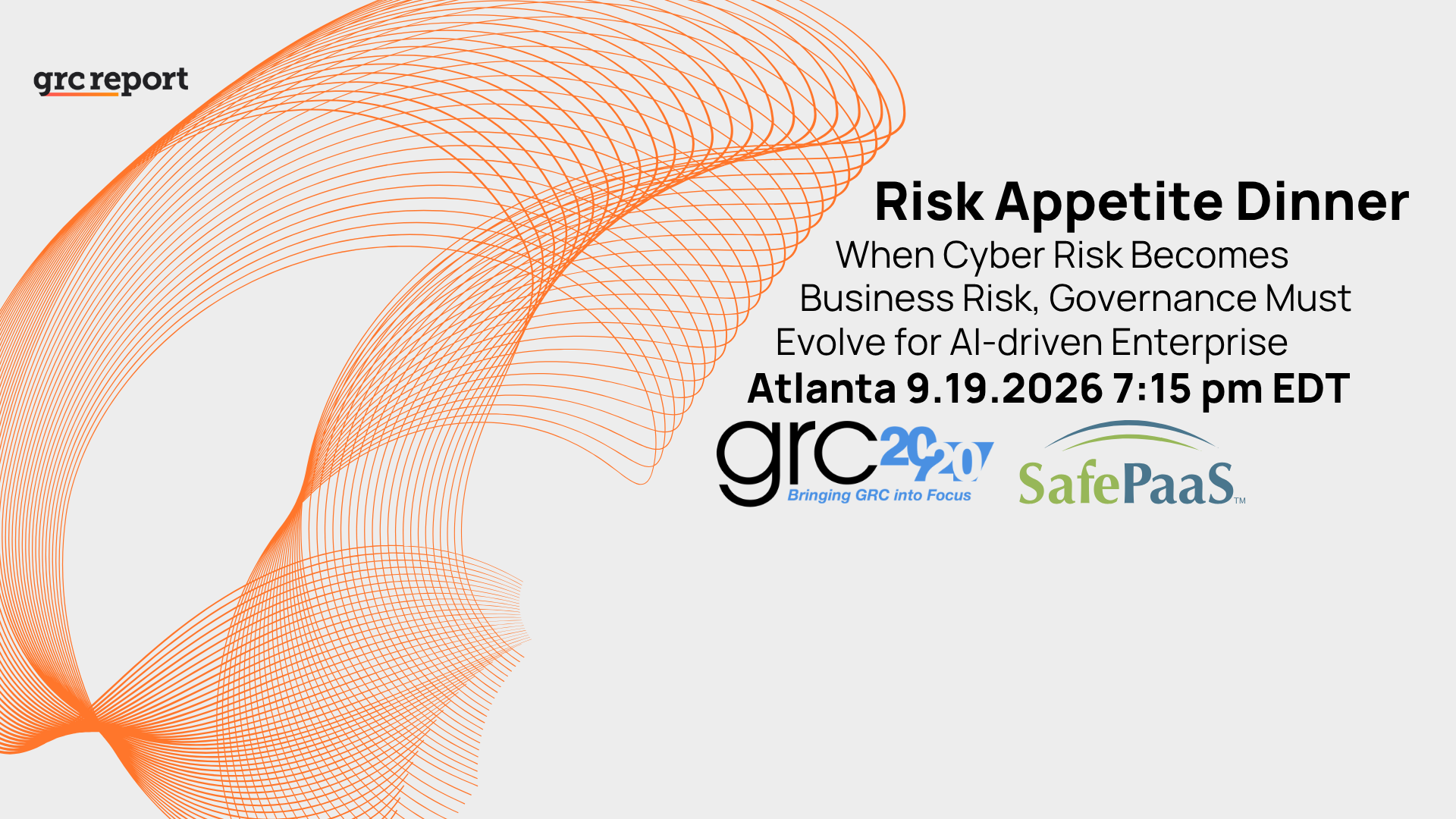 Risk Appetite Dinner - Atlanta