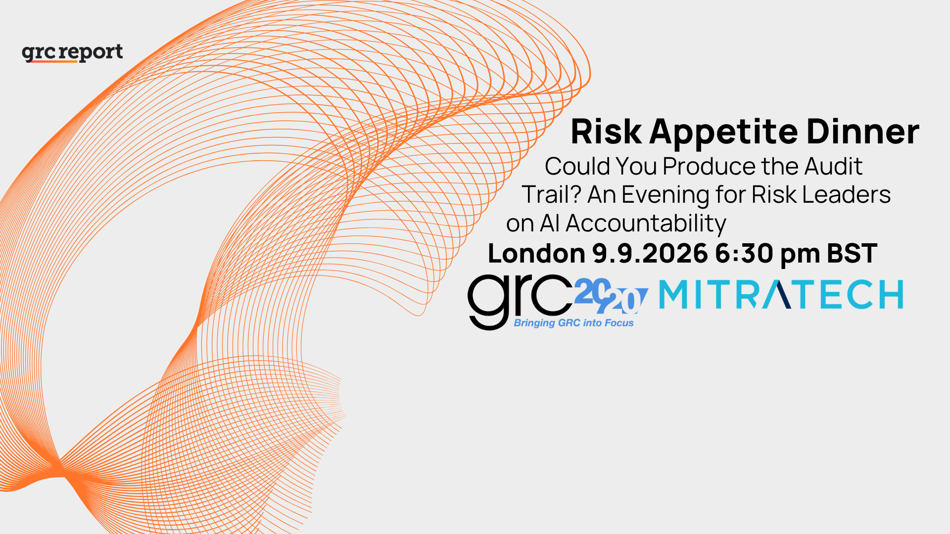 Risk Appetite Dinner - London