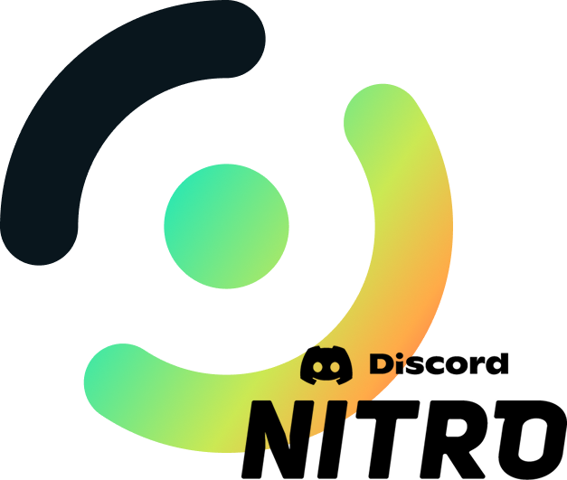 Discord Nitro icon overlaid on Streamlabs Ultra icon