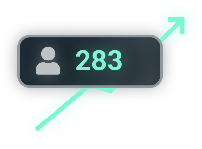 Viewer count going up