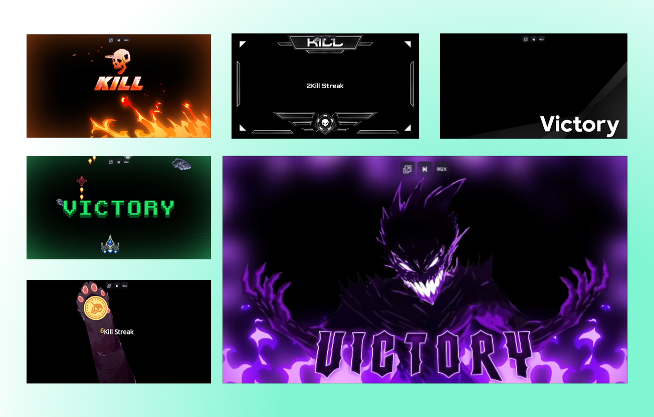 game pulse widget custom themes