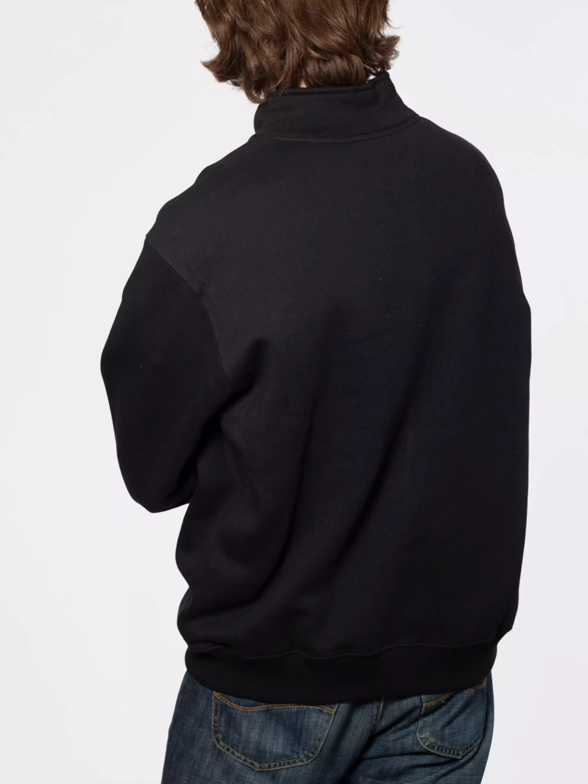 Le sweat demi zip