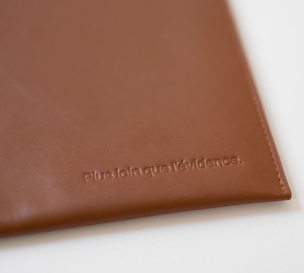 funda de cuero para ordenador