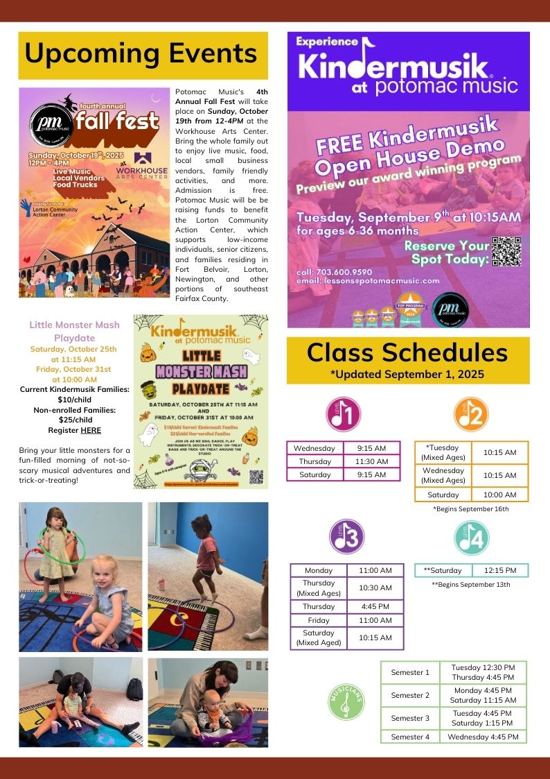 Kindermusik Newsletter September 2025 Page 5