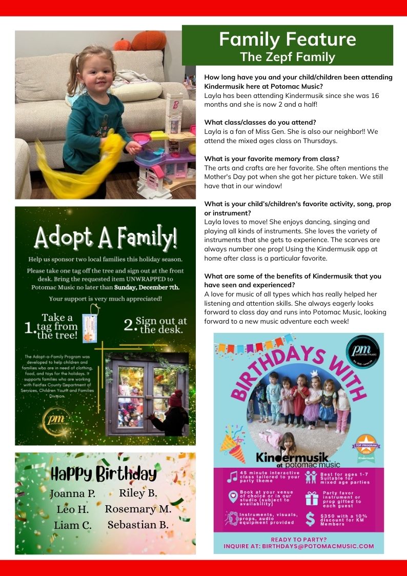 Kindermusik Newsletter Page 4