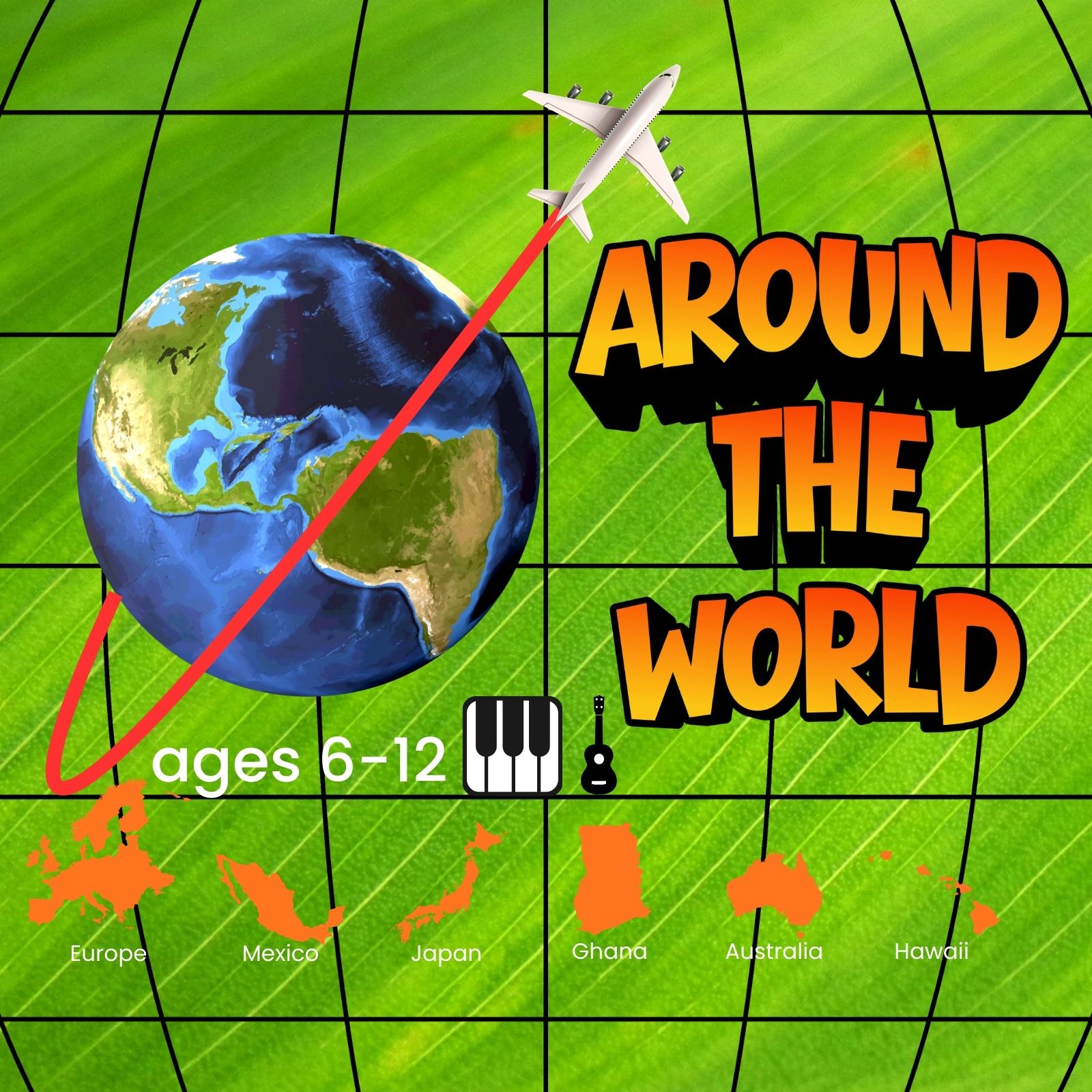 Around the World Summer Camp at Potomac Music at Workhouse Arts Center in Lorton, VA