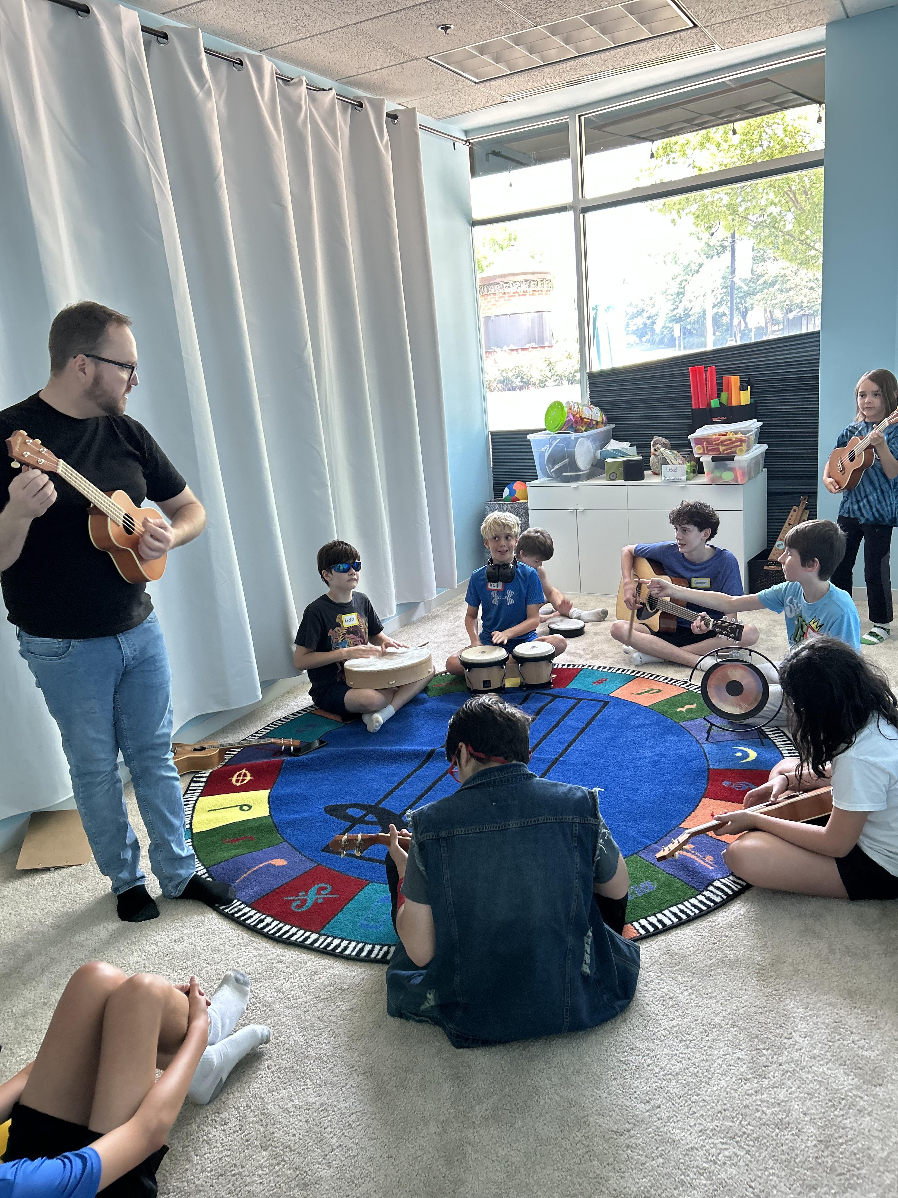 around the world camp at potomac music
