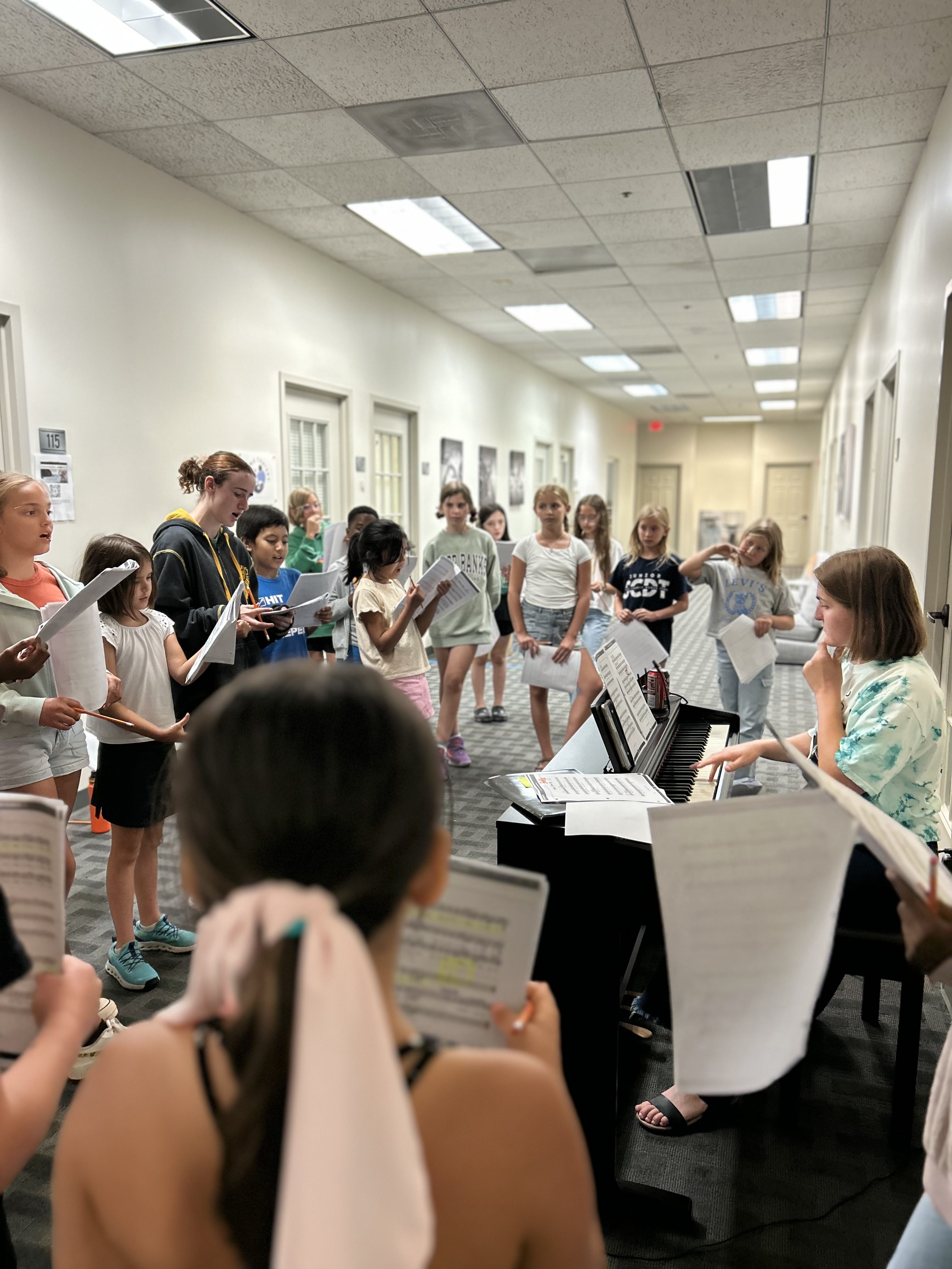 musical theatre camp at potomac music