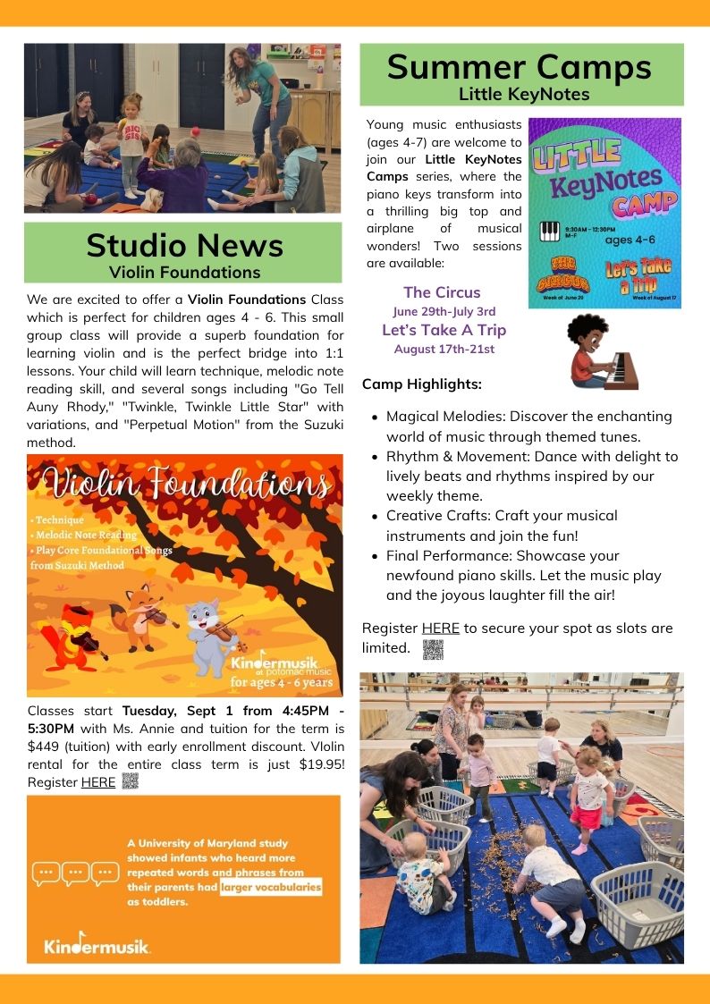 Kindermusik Newsletter Page 3