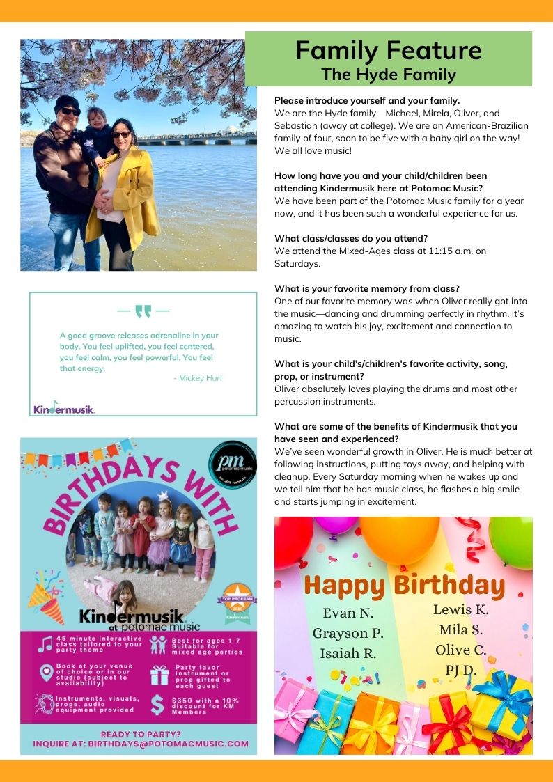 Kindermusik Newsletter Page 4