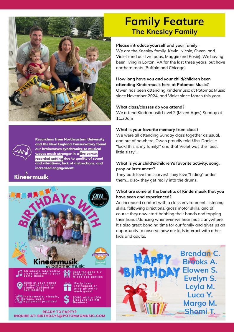 Kindermusik Newsletter Page 5