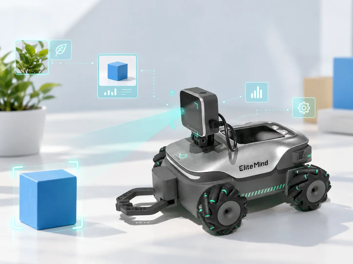 Physcial AI robot for AI education-EliteMInd