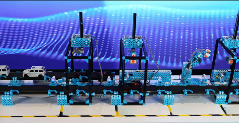 Automatic car production line  