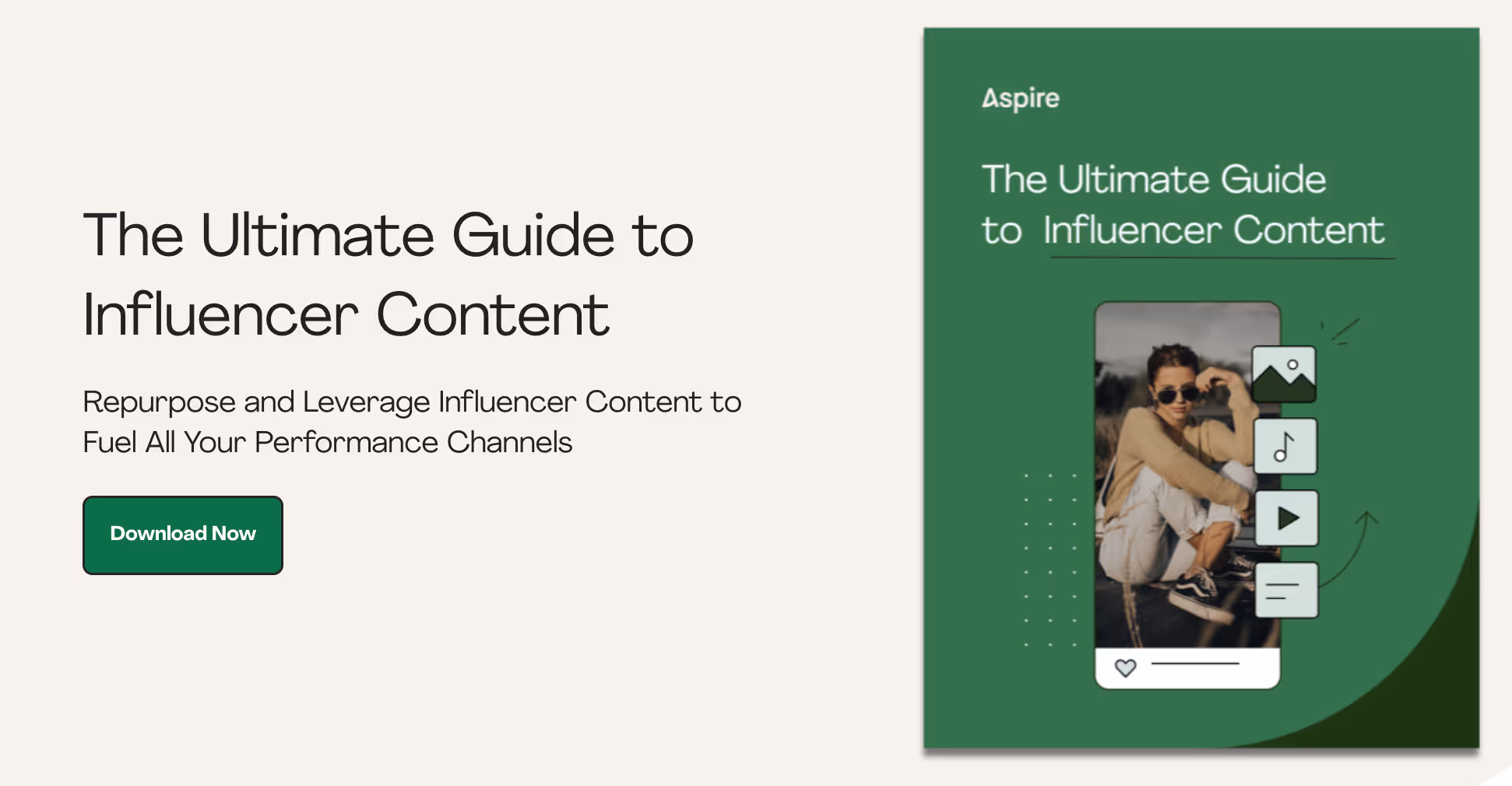 Download the ultimate guide to influencer content