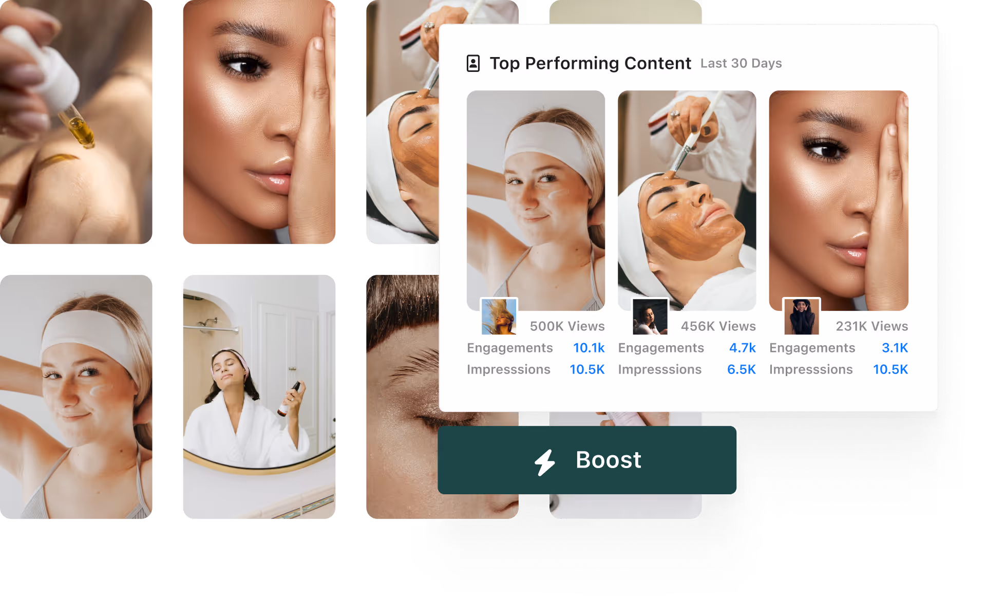Aspire allows you to see which of your content is performing best, allowing you to scale your TikTok campaigns with ease